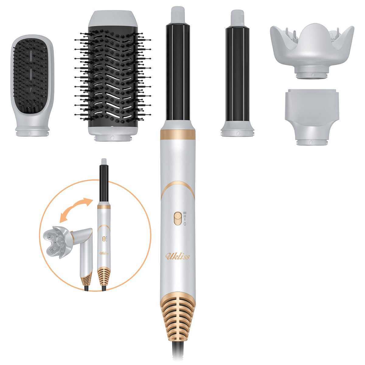 6 in 1 Multi-function curling iron