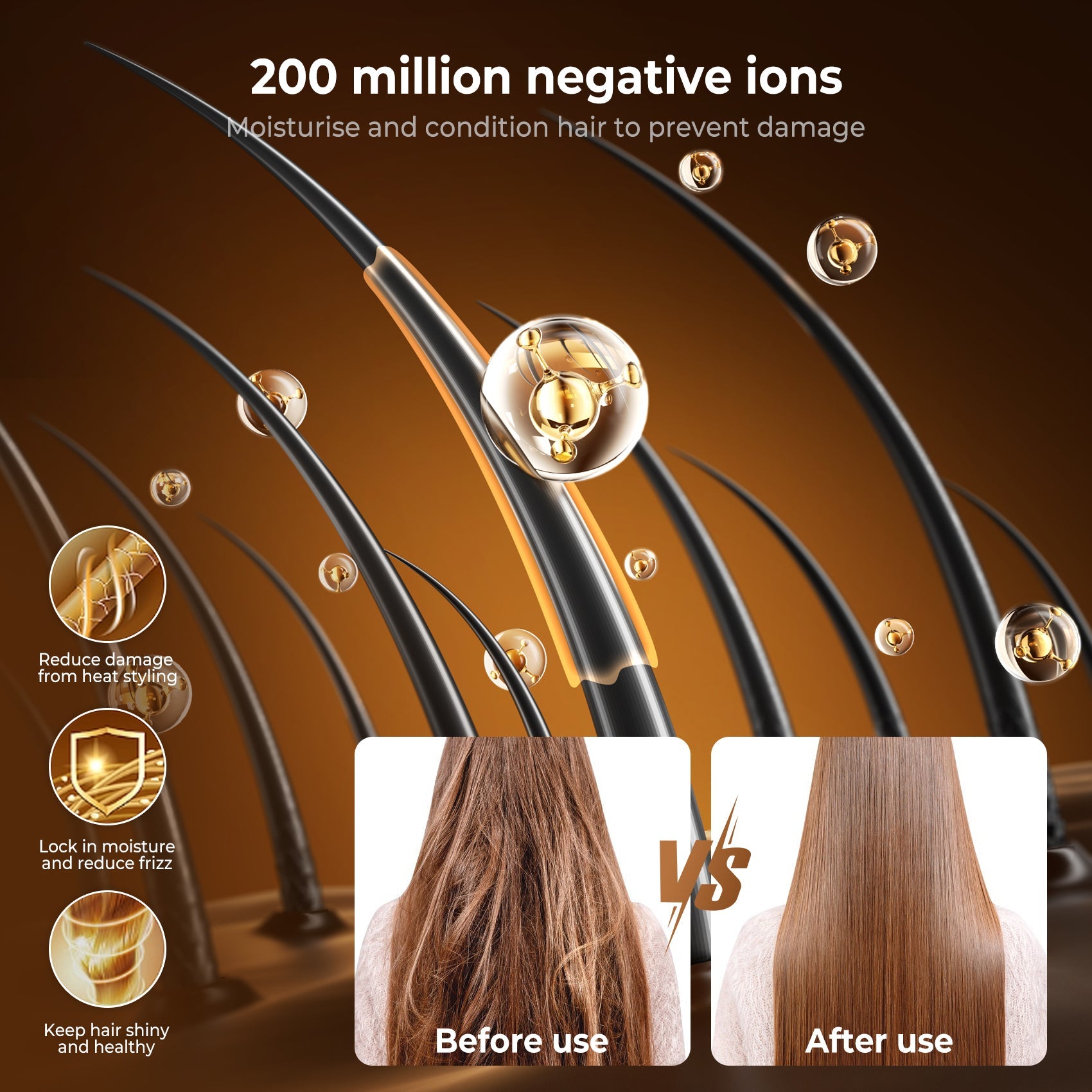 UKLISS 2-in-1 Hair Straightener