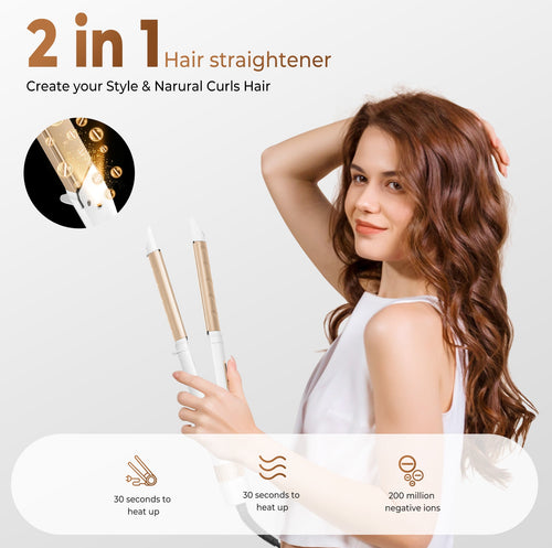 2 In 1 Hair Straightener