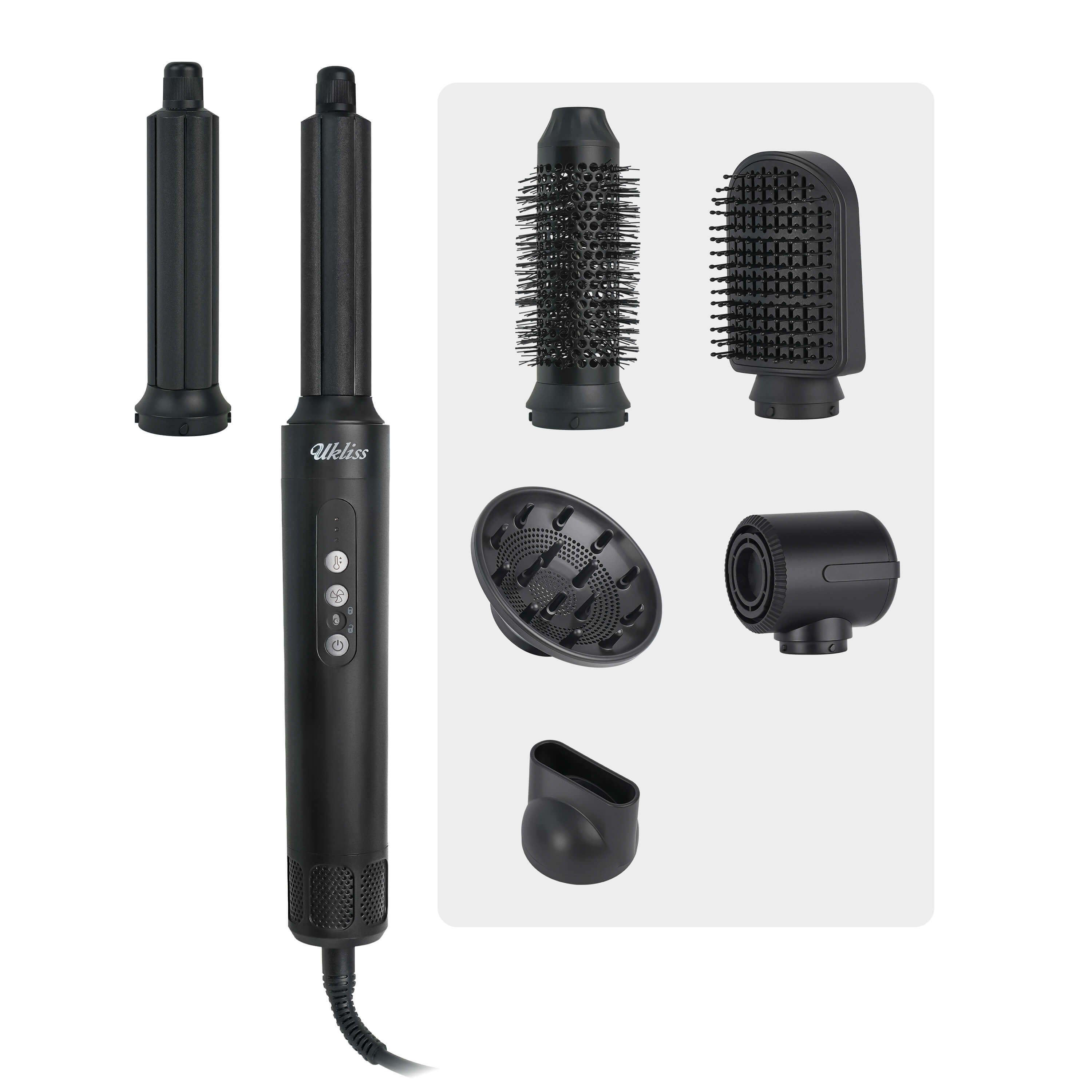 Ukliss The Ultimate 7-in-1 Hot Air Styler & Dryer Brush